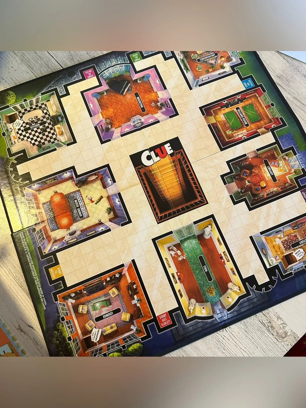 Clue Hasbro Board Game